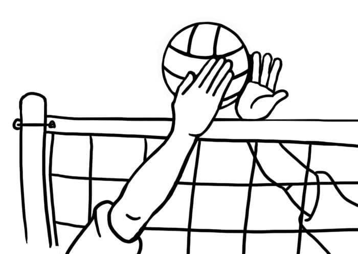 Volleyball Basic Drawing icons png preview