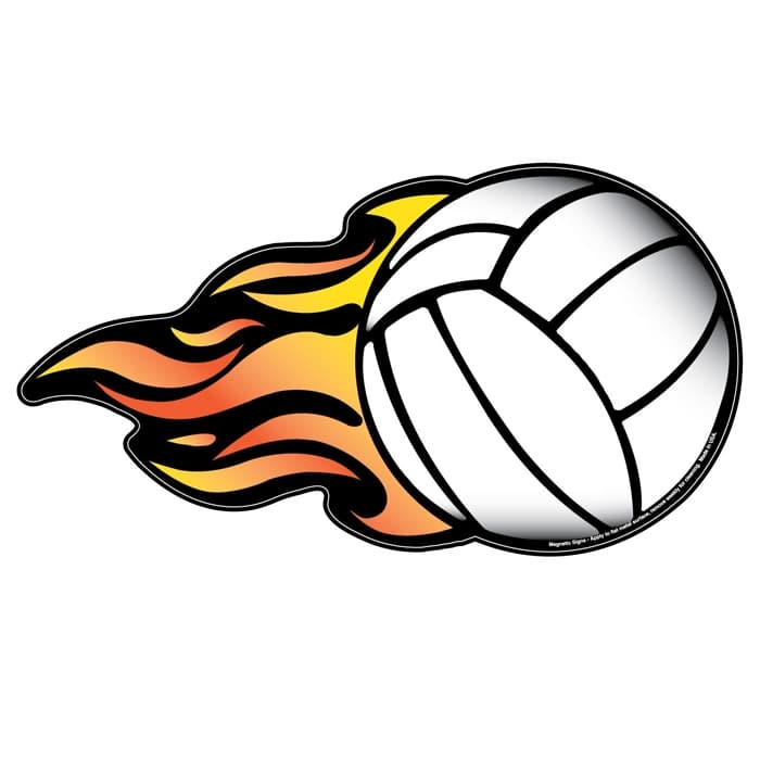 Volleyball flame clip art icons png preview