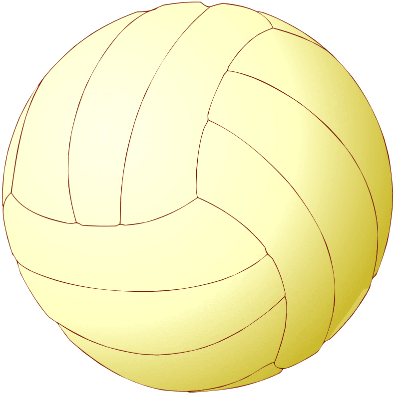 Volleyball sport yellow icon icons png preview