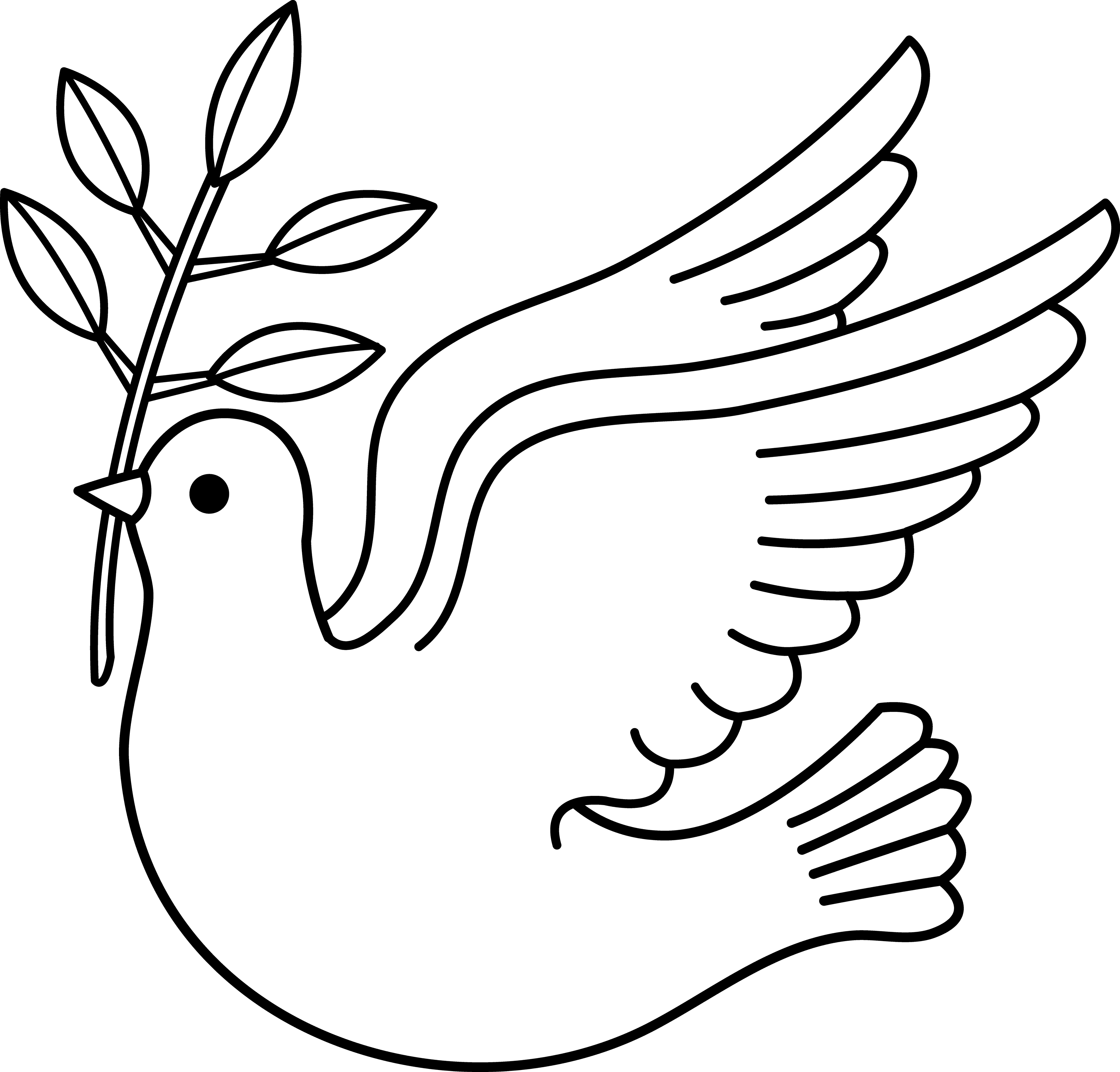 White Dove Painting Icon icons png preview