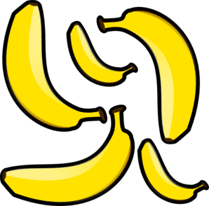 Yellow Banana Outline Clip art icons png preview