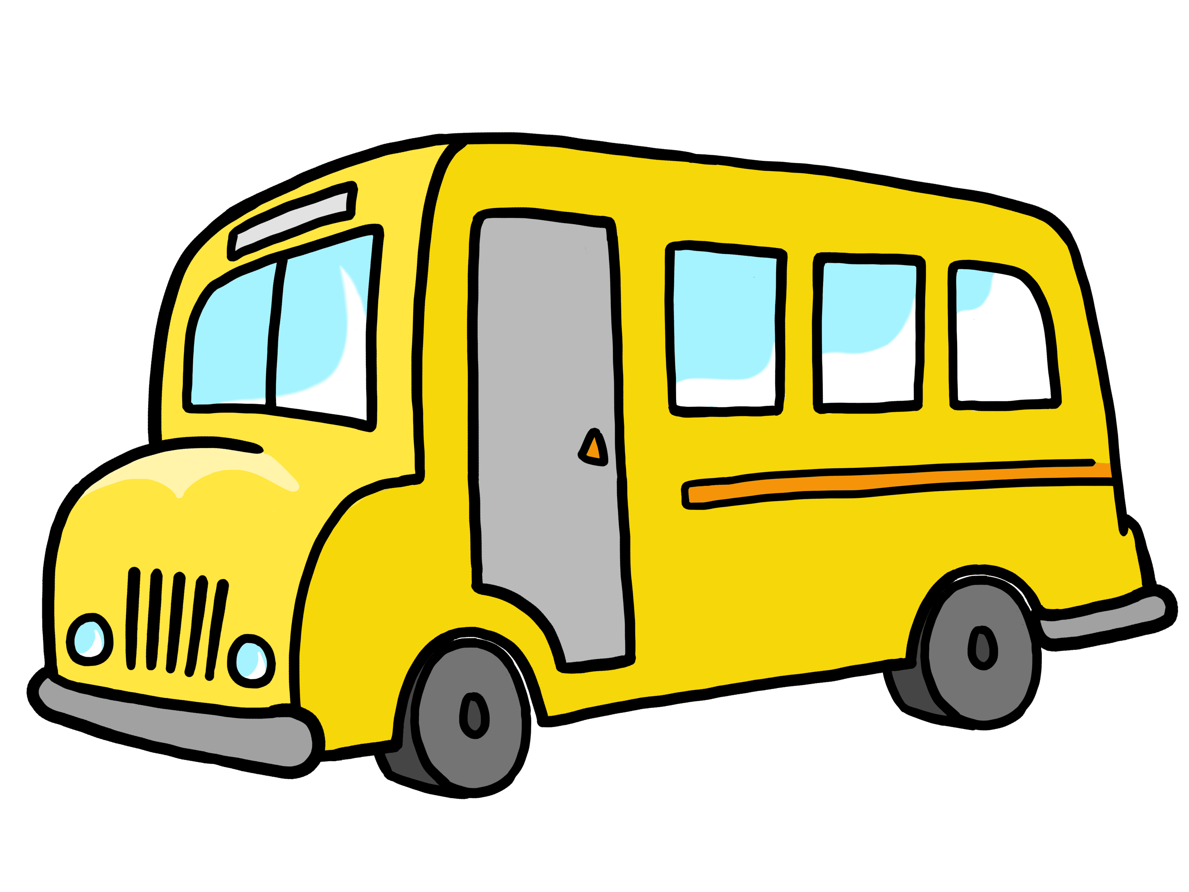 Yellow School Bus Image icons png preview