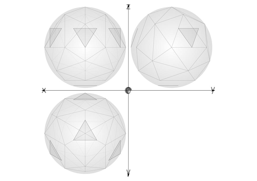 40 construction geodesic spheres recursive from tetrahedron png transparent