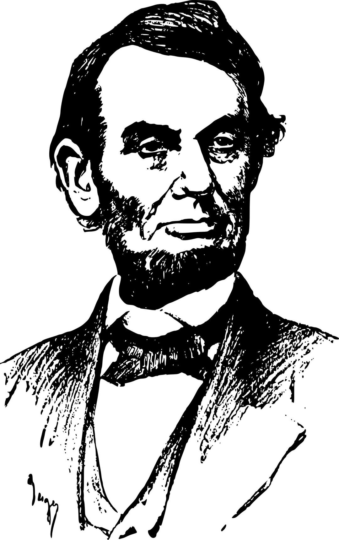 Abraham Lincoln Face png transparent