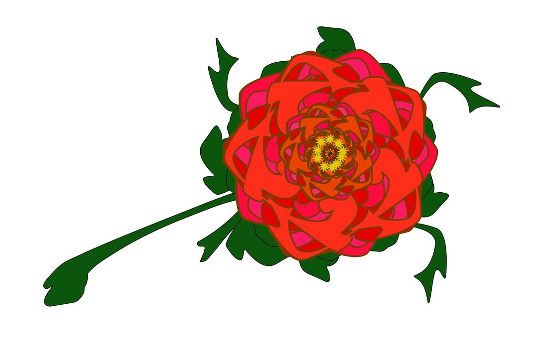 Abstract Flower png transparent