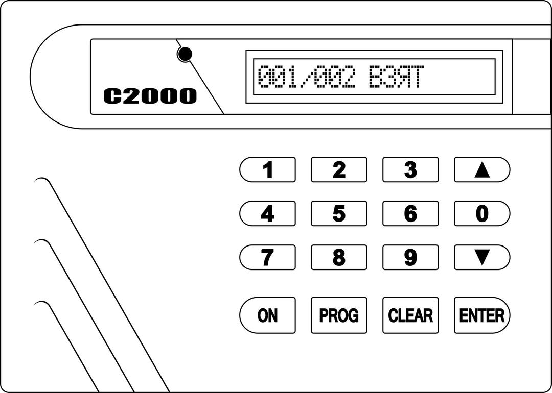 Alarm system S2000 outline png transparent