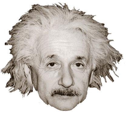 Albert Einstein Hair png transparent