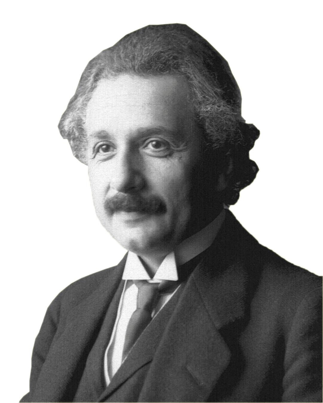 Albert Einstein Smiling png transparent
