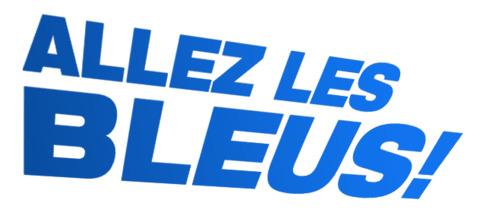 Allez Les Bleus Logo png transparent