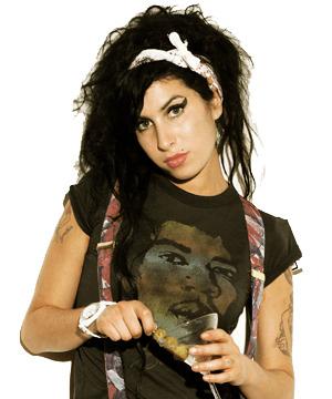 Amy Winehouse Thinking png transparent