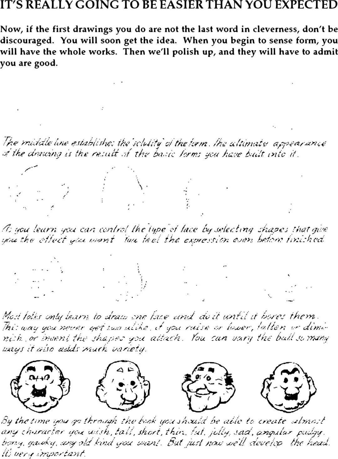 Andrew Loomis Fun with a Pencil 17 png transparent