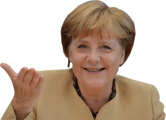 Angela Merkel Happy png transparent