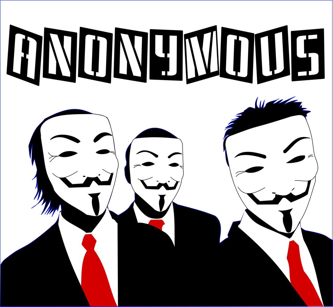 Anonymous people png transparent