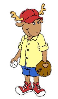 Arthur Character George Lundgren Playing Baseball png transparent