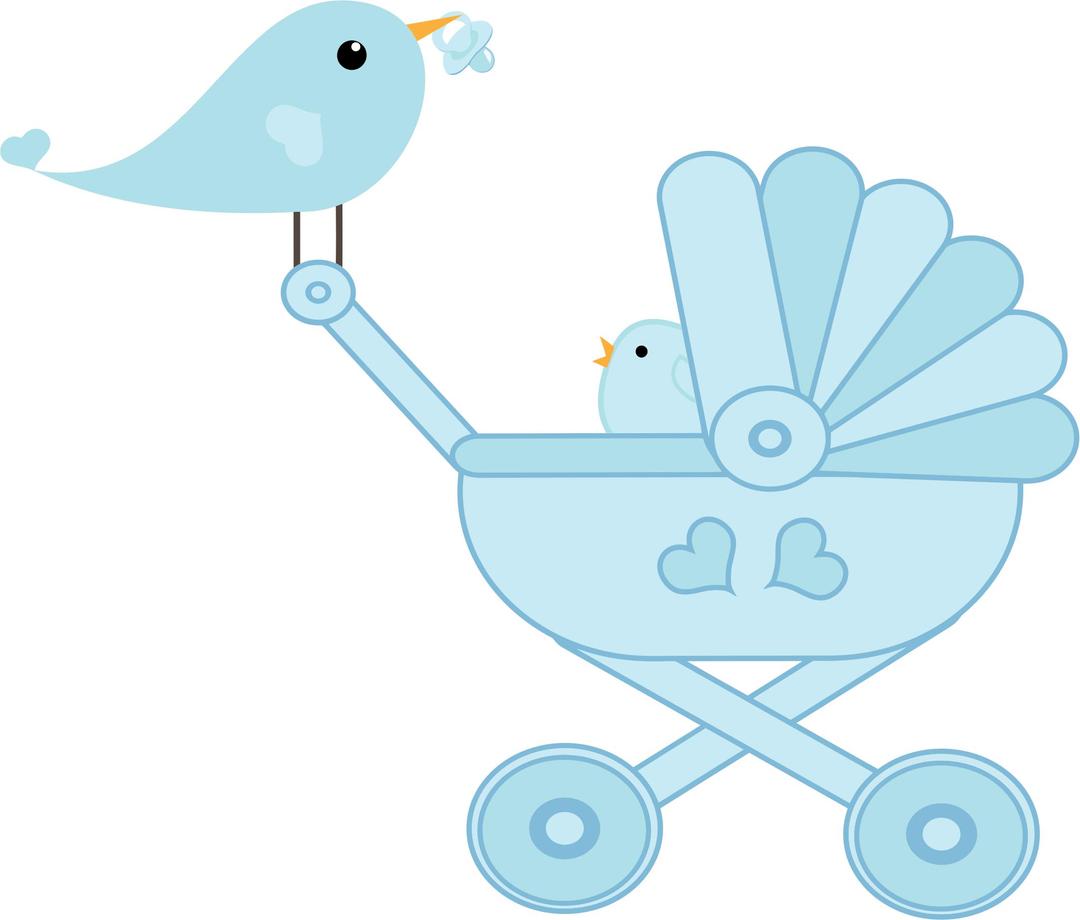 Baby Bird Stroller png transparent
