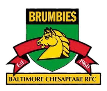 Baltimore Chesapeake Brumbies Rugby Logo png transparent