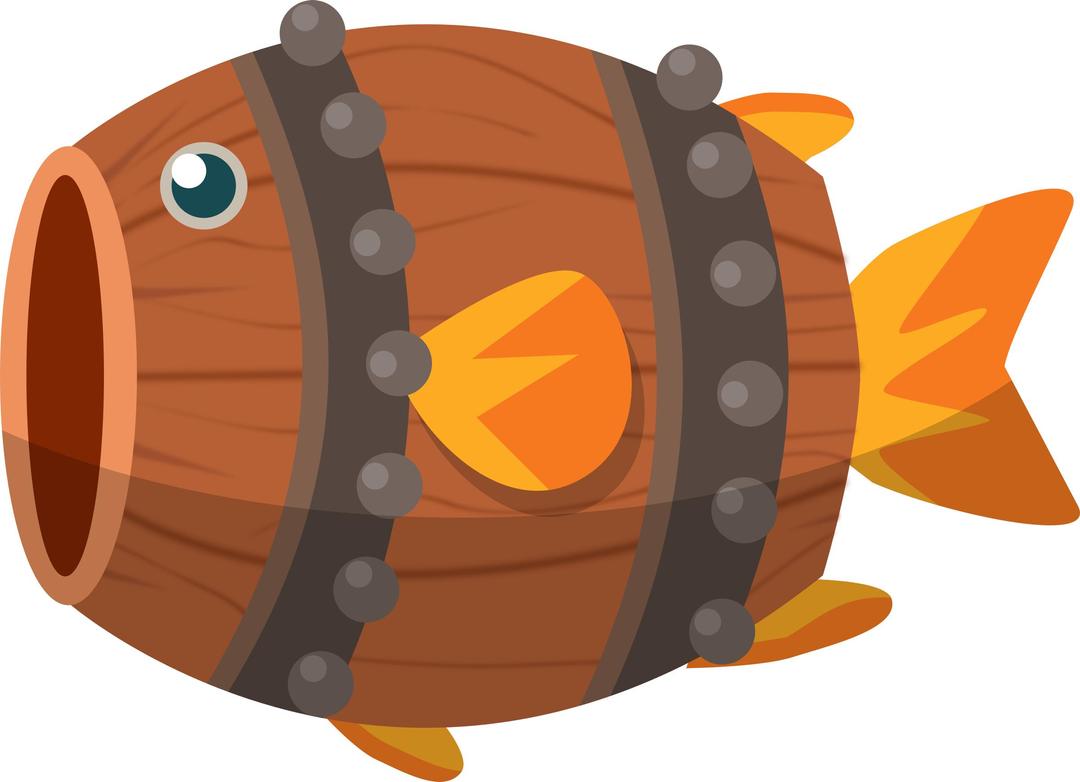 Barrel Fish png transparent