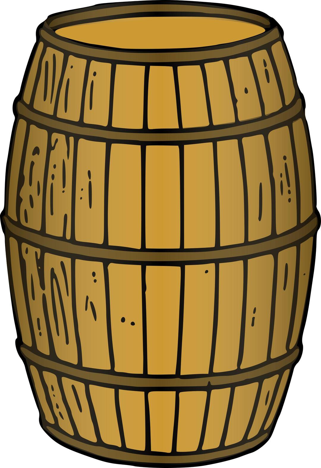 Barrel (rendered) png transparent