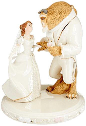 Beauty and the Beast Wedding Figurines png transparent