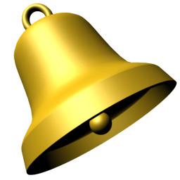 Bell Gold png transparent