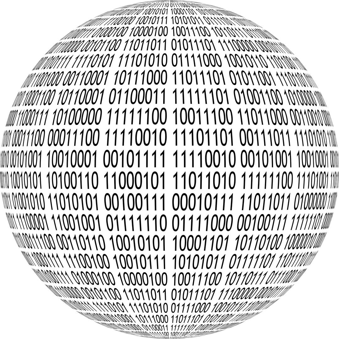 Binary Sphere png transparent