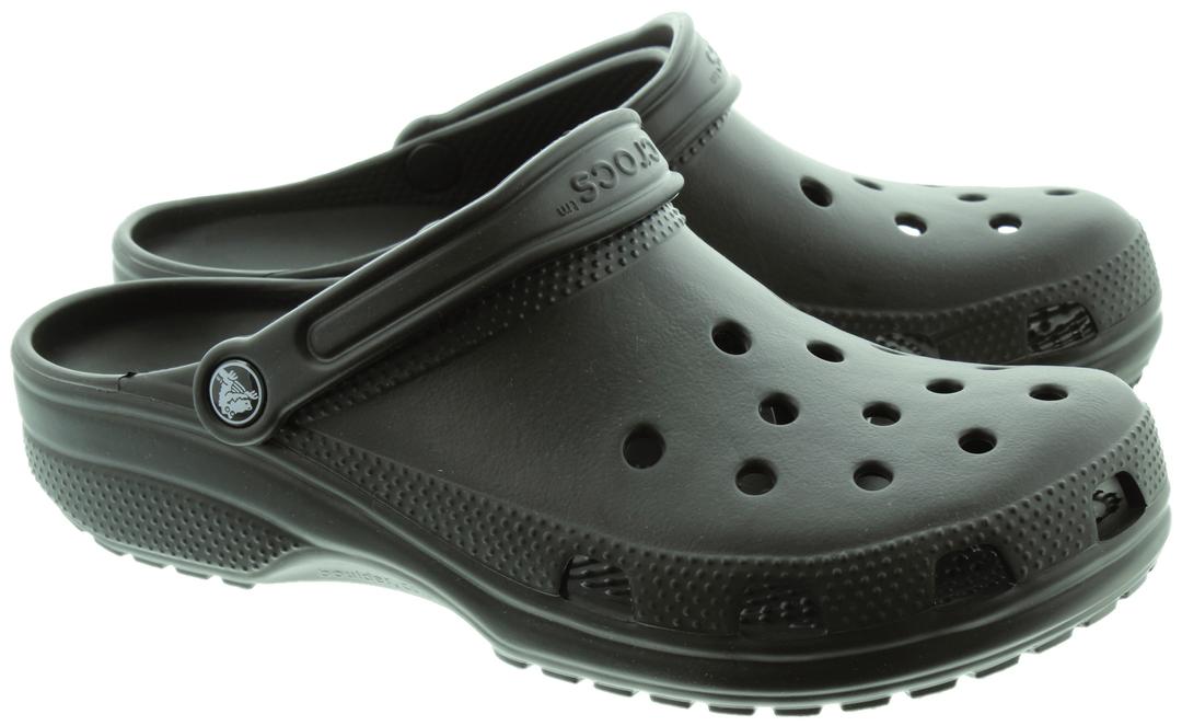 Black Classic Crocs png transparent