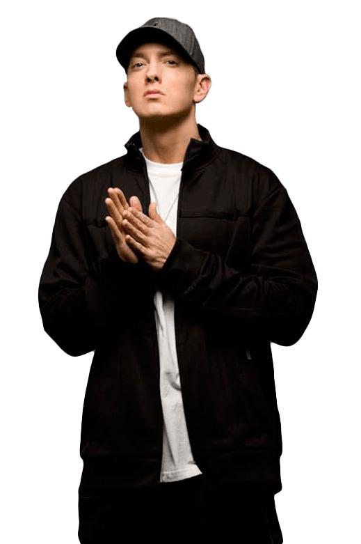 Black Eminem png transparent