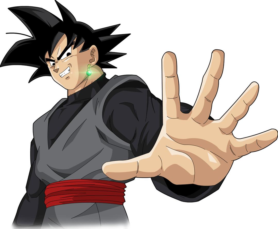 Black Goku Hand png transparent