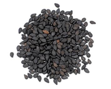 Black Sesame Seeds png transparent