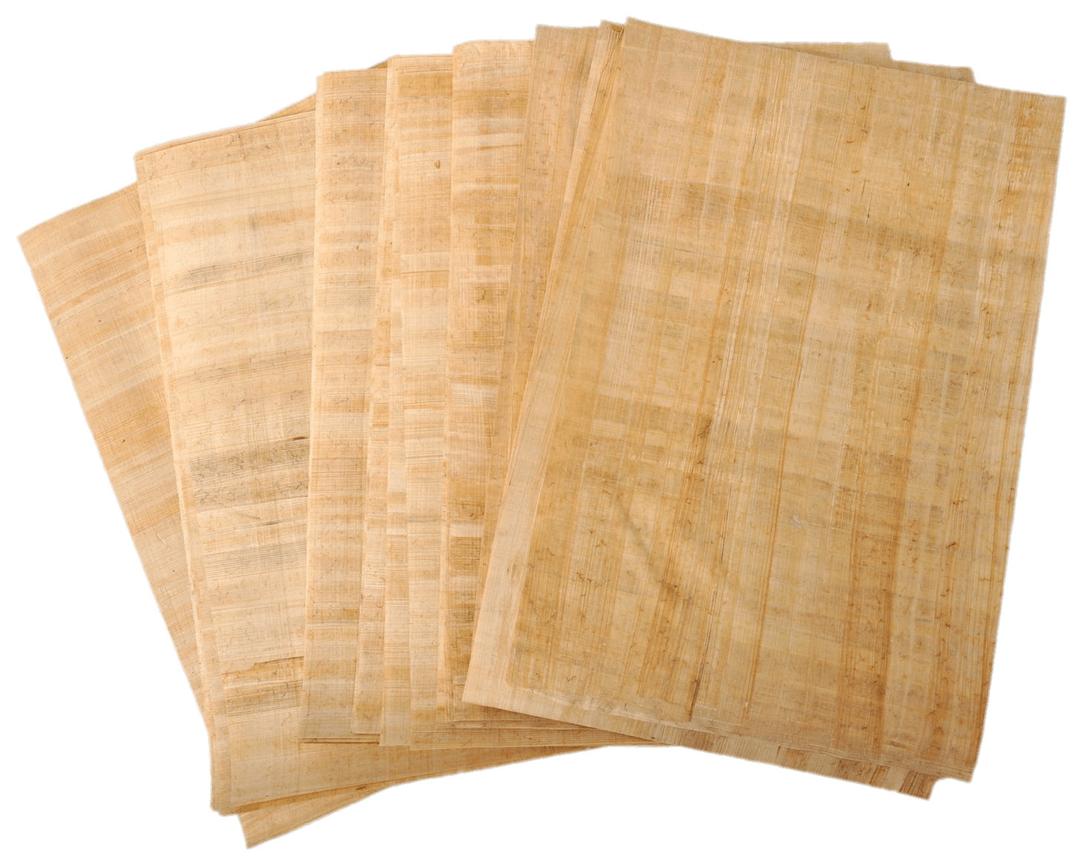 Blank Papyrus Sheets png transparent