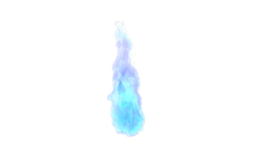 Blue Fire Flame png transparent