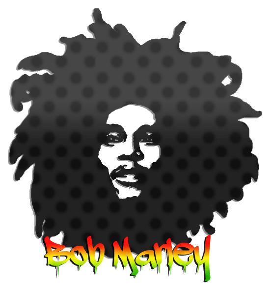 Bob Marley Iconic Image png transparent