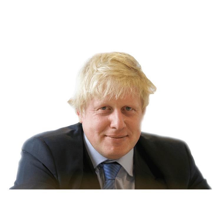 Boris Johnson Portrait png transparent