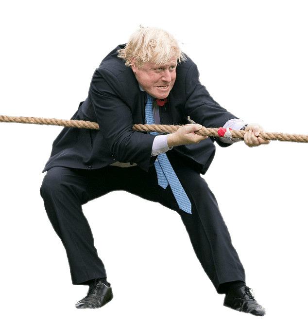 Boris Johnson Rope png transparent