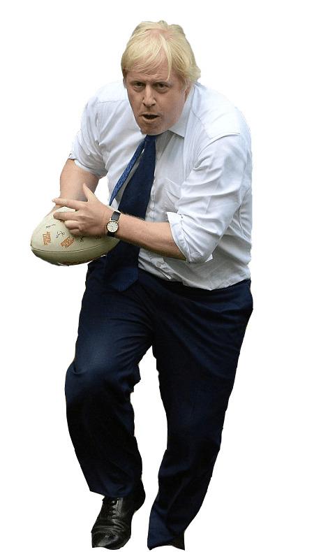 Boris Johnson Rugby png transparent