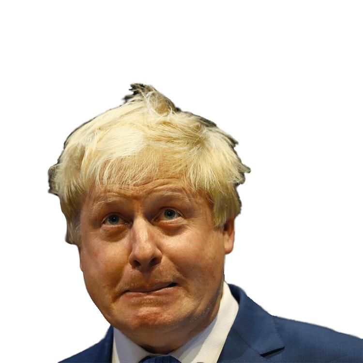 Boris Johnson Worried png transparent