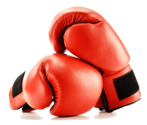 Boxing Gloves Red Duo png transparent