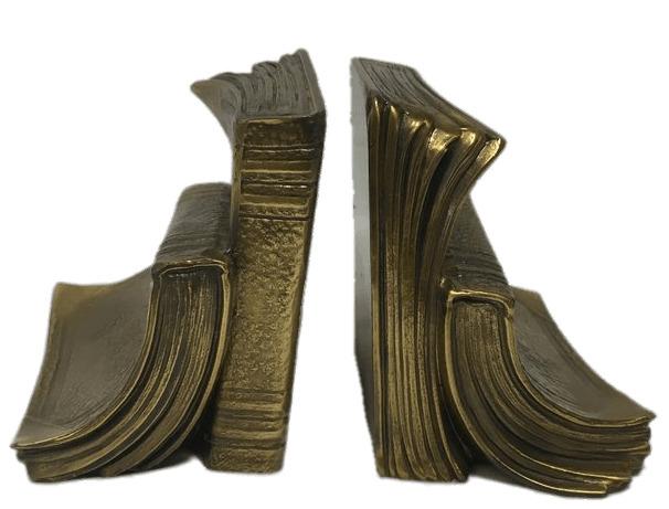 Brass Books Bookends png transparent