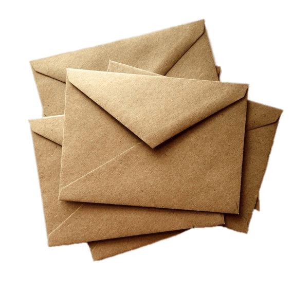 Brown Envelopes png transparent