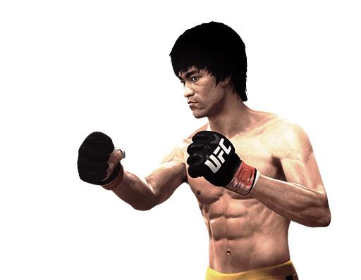 Bruce Lee Sideview png transparent