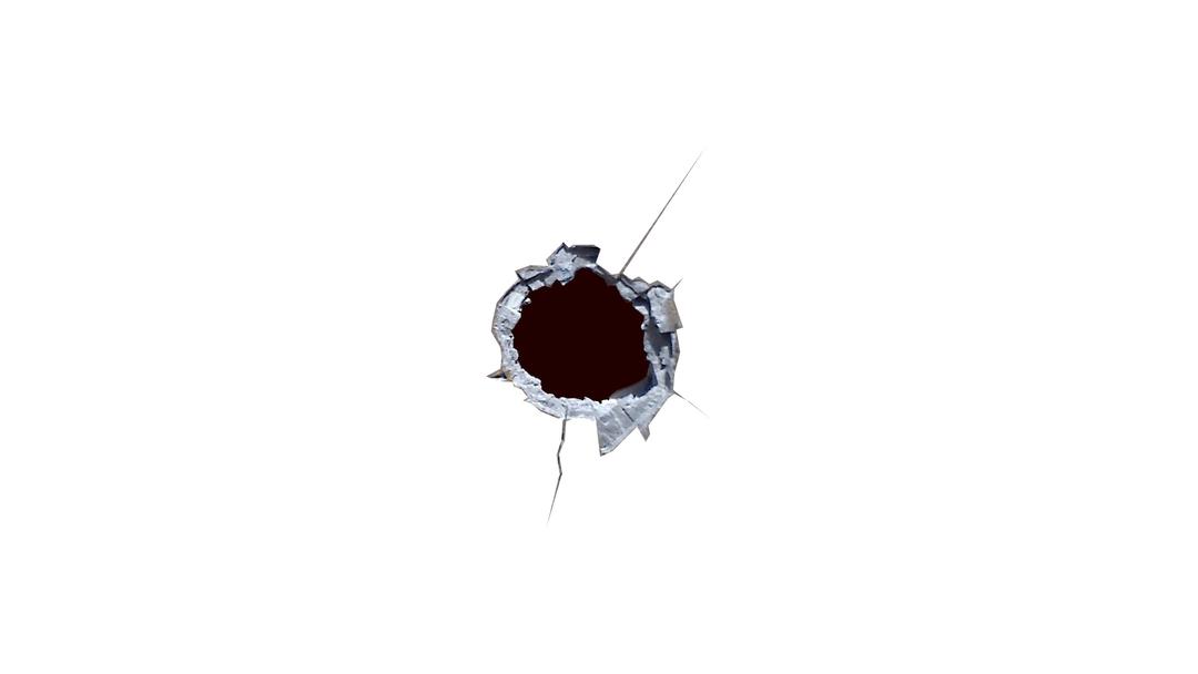 Bullet Hole Sharp png transparent