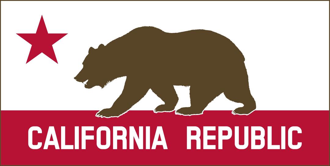California Banner png transparent