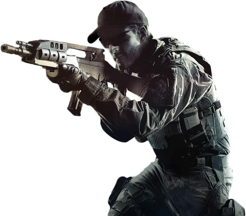 Call Of Duty Soldier png transparent