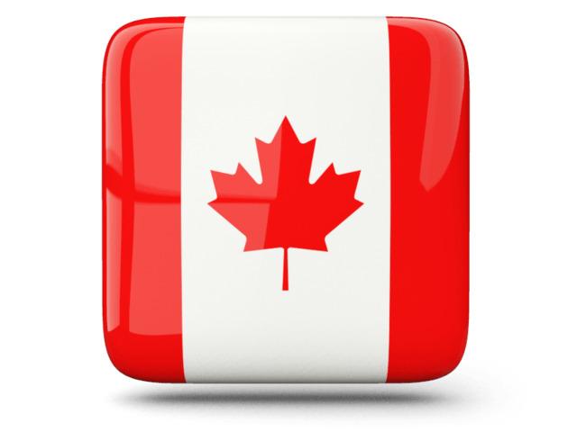Canada Flag Icon Square png transparent