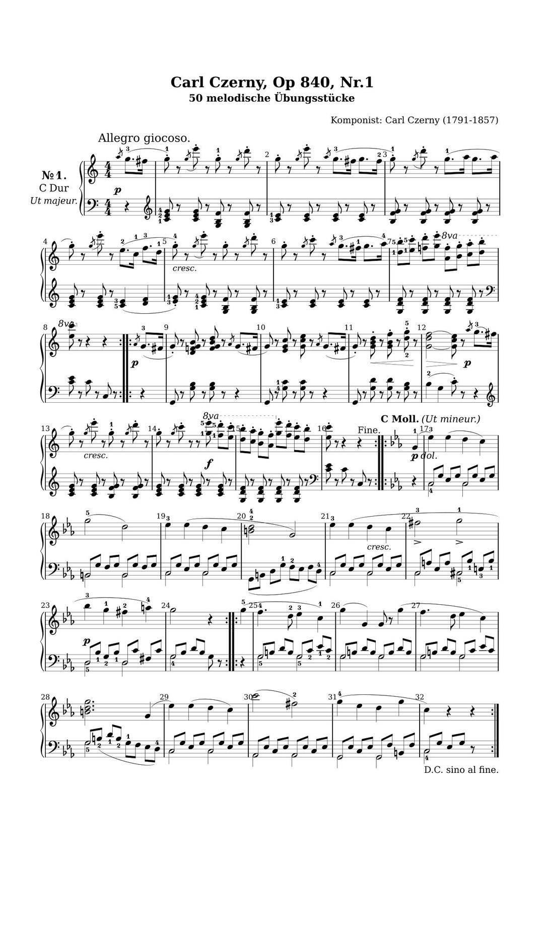 Carl Czerny, Op 840, Nr. 1 png transparent