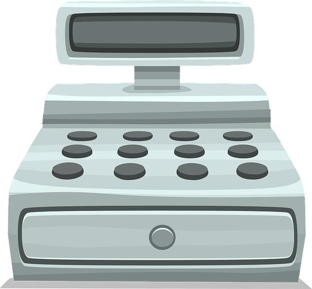 Cash Register Clipart png transparent