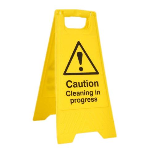 Caution Cleaning In Progress Board png transparent