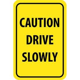 Caution Drive Slowly png transparent