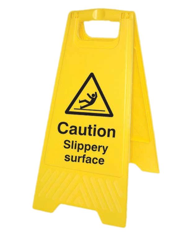 Caution Slippery Surface Board png transparent