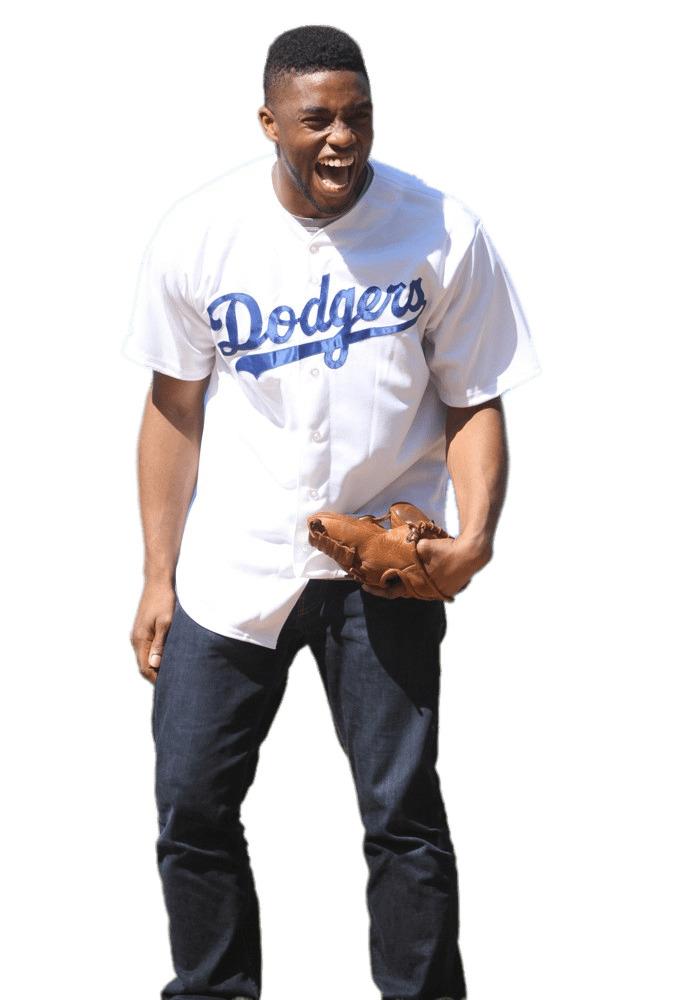 Chadwick Boseman Baseball png transparent